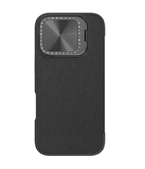 Шкіряний чохол-книжка Nillkin Qin Prop Plain Camshield Apple iPhone 16 Pro Max (6.9") Classic Black