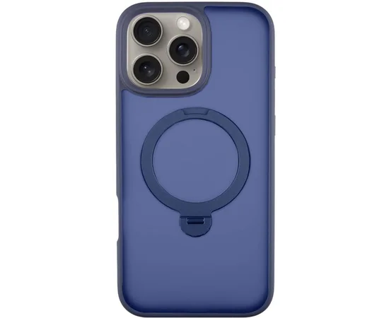 Чехол Ummi Colorful with MagSafe HQ Ring для Apple iPhone 16 Pro Max (6.9") Dark Blue