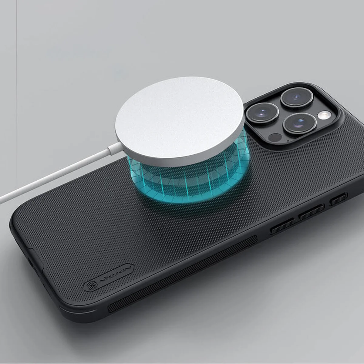 Чехол Nillkin Matte Magnetic Pro для Apple iPhone 16 Pro Max (6.9") Черный / Black