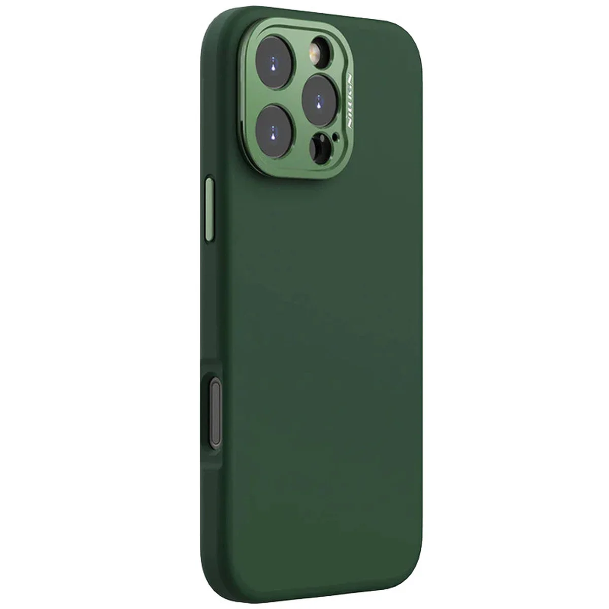 Чехол Silicone Nillkin LensWing Prop Magnetic для Apple iPhone 16 Pro Max (6.9") Зеленый / Green