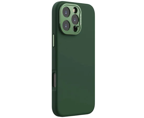 Чехол Silicone Nillkin LensWing Prop Magnetic для Apple iPhone 16 Pro Max (6.9") Зеленый / Green
