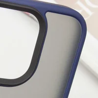 TPU+PC чохол Metal Buttons для Apple iPhone 16 Pro Max (6.9") Синій