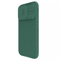 Карбоновая накладка Nillkin CamShield Pro Magnetic для Apple iPhone 16 Pro Max (6.9") Deep Green