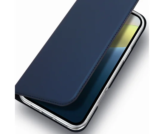 Чохол-книжка Dux Ducis з кишенею для візиток Apple iPhone 16 Pro Max (6.9") Синій