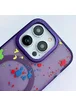 Чехол TPU+PC Flush with MagSafe для Apple iPhone 16 Pro Max (6.9") Dark purple