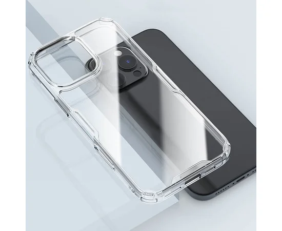 TPU чехол Nillkin Nature Pro Series для Apple iPhone 16 Pro Max (6.9") Бесцветный (прозрачный)