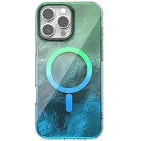 Чехол TPU Shiny Mountain (MagFit) для Apple iPhone 16 Pro Max (6.9") Green / Blue