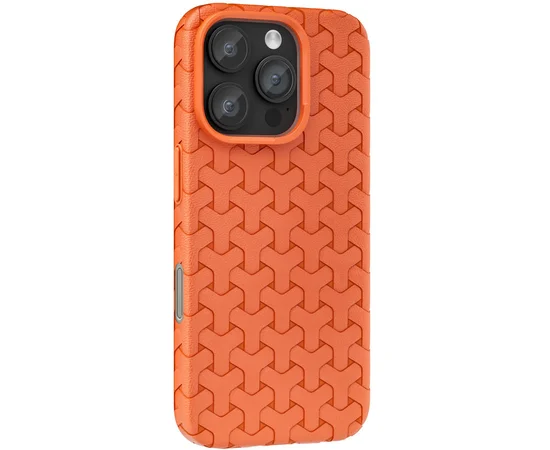 Чехол TPU Weaving для Apple iPhone 16 Pro Max (6.9") Orange