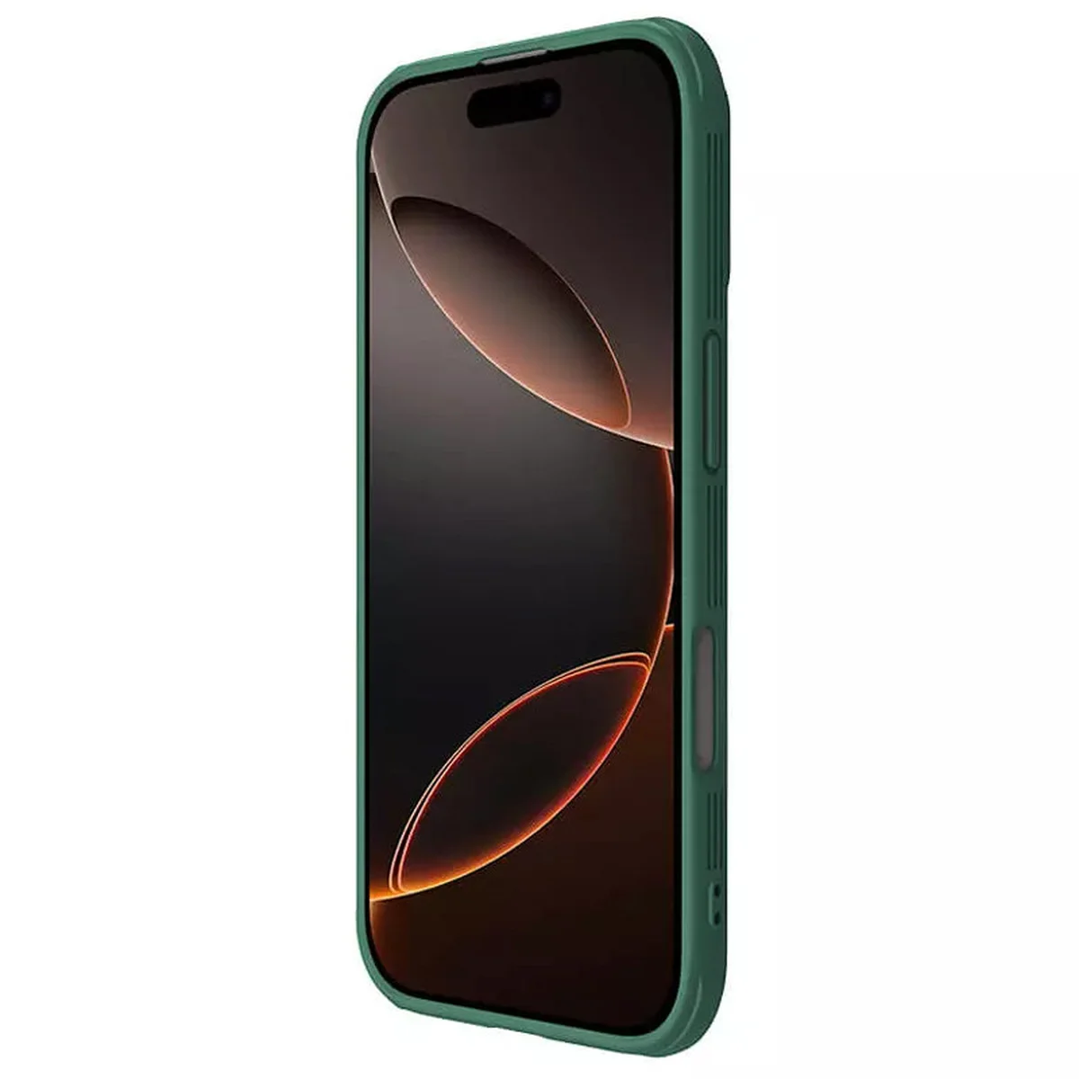 Карбоновая накладка Nillkin CamShield Pro Magnetic для Apple iPhone 16 Pro Max (6.9") Deep Green