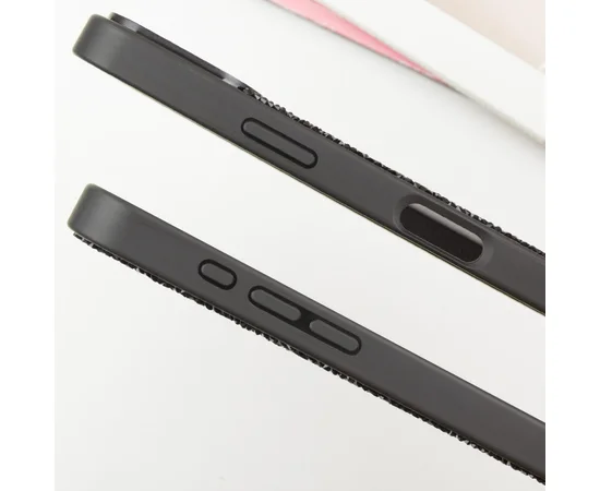 TPU чехол Bling World Rock Diamond для Apple iPhone 16 Pro Max (6.9") Черный