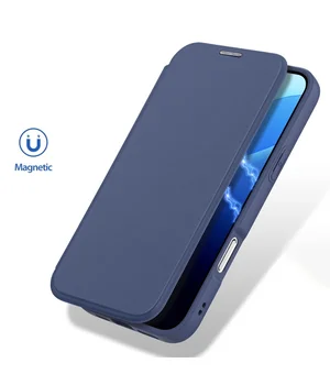 Чохол-книжка Dux Ducis Skin X Pro with MagSafe для iPhone 16 Pro Max (6.9") Blue