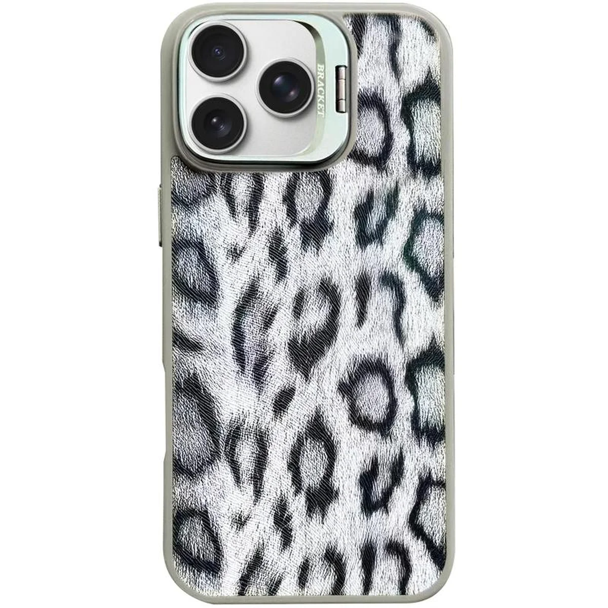 Чохол TPU+PC Wild Leopard with MagSafe для Apple iPhone 16 Pro Max (6.9") Grey