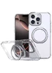 Чехол TPU+PC Empire with MagSafe and Ring для Apple iPhone 16 Pro Max (6.9") Clear