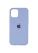 Чехол Silicone Case Full Protective (AA) для Apple iPhone 16 Pro Max (6.9") Голубой / Lilac Blue