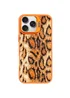 Чехол TPU+PC Wild Leopard with MagSafe для Apple iPhone 16 Pro Max (6.9") Orange
