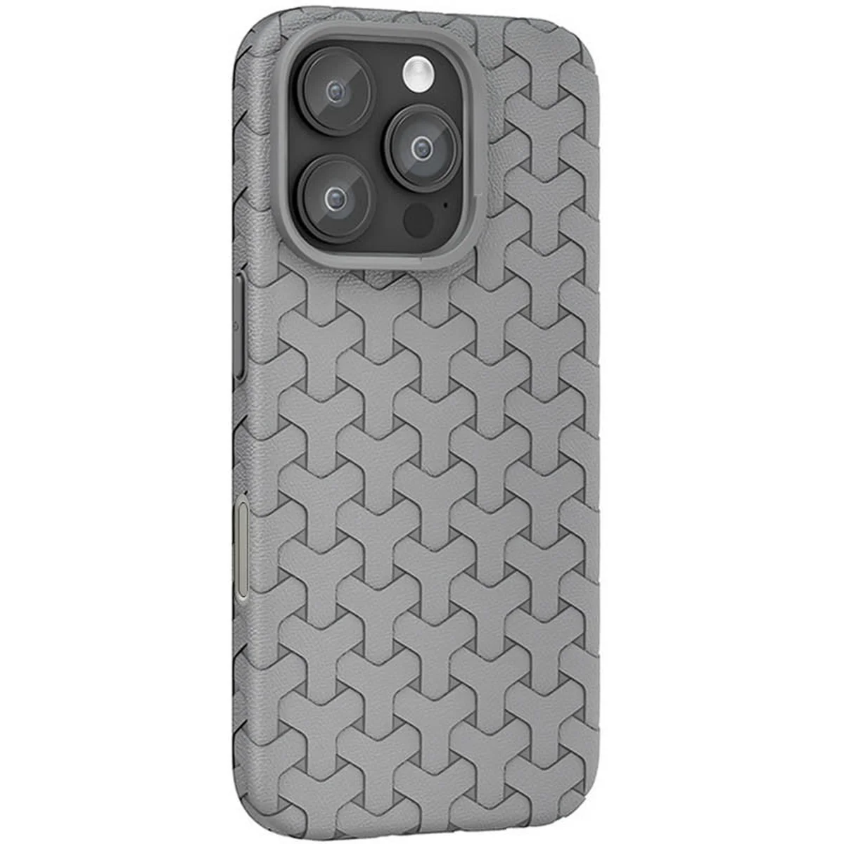 Чехол TPU Weaving для Apple iPhone 16 Pro Max (6.9") Grey