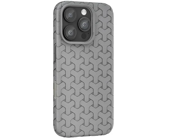 Чехол TPU Weaving для Apple iPhone 16 Pro Max (6.9") Grey