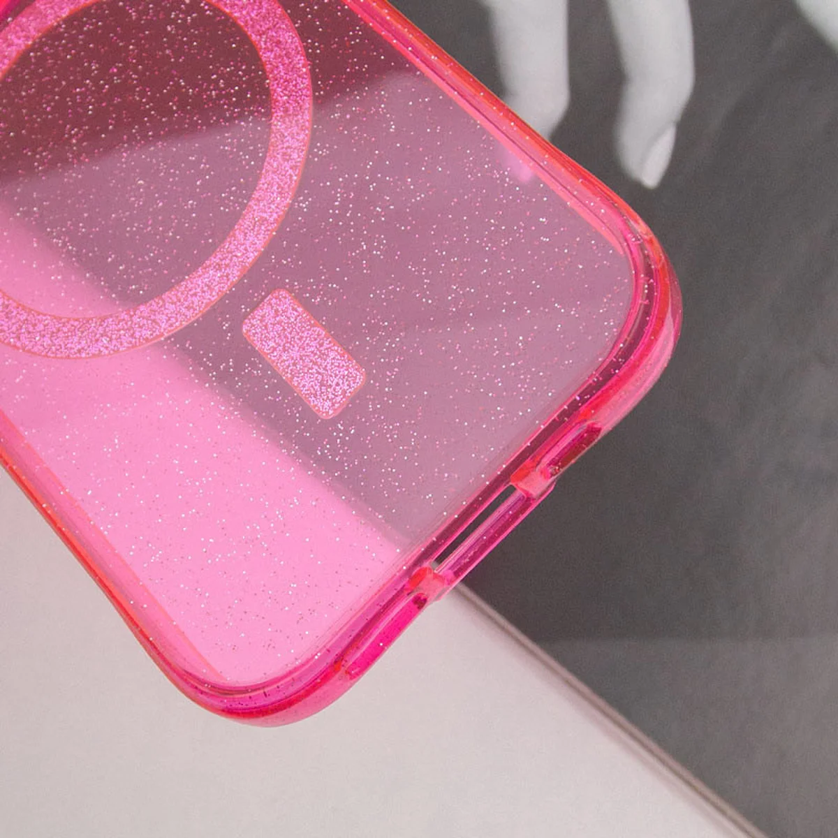 Чехол TPU Radiance with MagSafe для Apple iPhone 16 Pro Max (6.9") Red