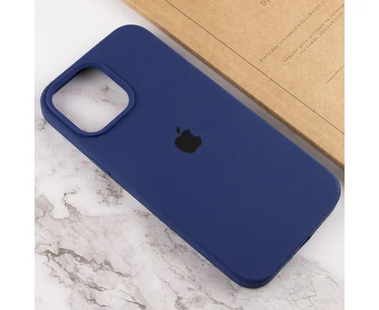 Чехол Silicone Case Full Protective (AA) для Apple iPhone 16 Pro Max (6.9") Синий / Deep navy