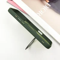 TPU+PC чехол Metal Buttons with MagSafe Colorful HQ Ring для Apple iPhone 16 Pro Max (6.9") Green