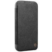 Кожаный чехол-книжка Nillkin Qin Prop для Apple iPhone 16 Pro Max (6.9") Black