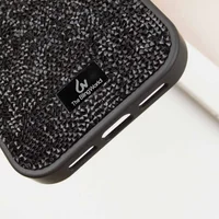 TPU чохол Bling World Rock Diamond для Apple iPhone 16 Pro Max (6.9") Чорний