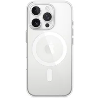 Чехол Clear Case (AAA) with MagSafe and Animation для Apple iPhone 16 Pro Max (6.9") Clear