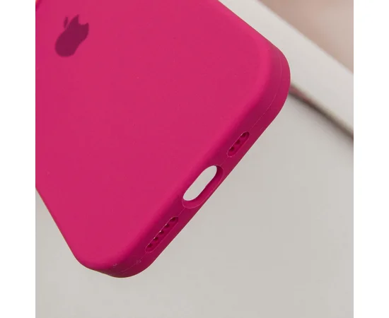 Чохол Silicone Case Full Protective (AA) Apple iPhone 16 Pro Max (6.9") Червоний / Rose Red