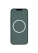 Чохол Silicone case (AAA) full with Magsafe and Animation для Apple iPhone 16 Pro Max (6.9") Lake Green