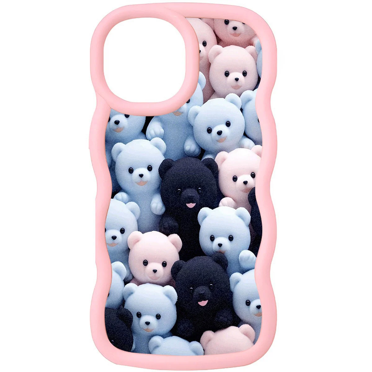 Чехол TPU Cloudy Pictures для Apple iPhone 16 Pro Max (6.9") Bears