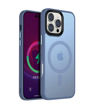 Чехол Ummi Colorful with MagSafe для Apple iPhone 16 Pro Max (6.9") Голубой / Sierra Blue