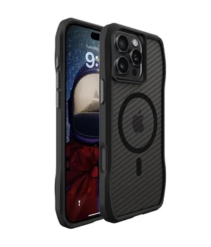 Чехол TPU Space Octagon with MagSafe для Apple iPhone 16 Pro Max (6.9") Carbon Black