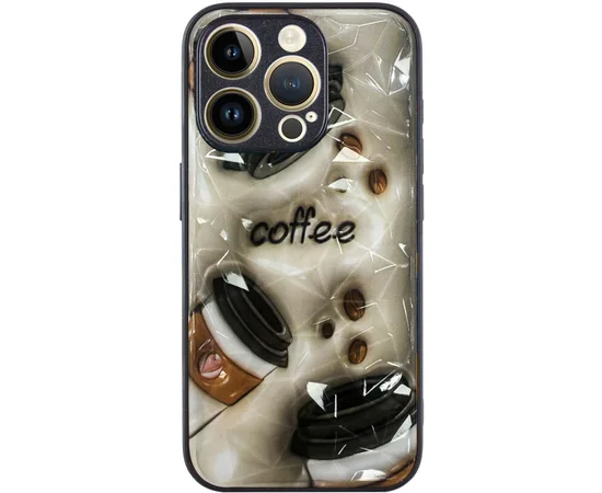 TPU+PC чехол Prisma Plushie для Apple iPhone 16 Pro Max (6.9") Coffee