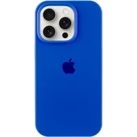 Чехол Silicone Case Full Protective (AA) для Apple iPhone 16 Pro Max (6.9") Синий / Capri Blue