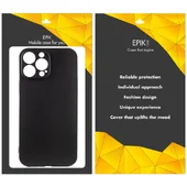 Чехол TPU Epik Black Full Camera для Apple iPhone 16 Pro Max (6.9") Черный
