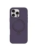 Чехол Silicone Case Full Protective NO LOGO with Ring для Apple iPhone 16 Pro Max (6.9") Purple