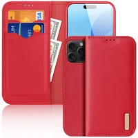 Чехол-книжка Dux Ducis Hivo для Apple iPhone 16 Pro Max (6.9") Red