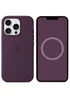 Чехол Silicone case (AAA) full with Magsafe and Animation для Apple iPhone 16 Pro Max (6.9") Plum