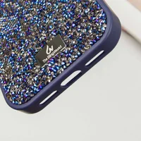 TPU чехол Bling World Rock Diamond для Apple iPhone 16 Pro Max (6.9") Синий