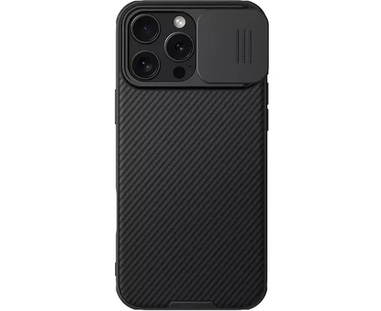 Карбонова накладка Nillkin CamShield Pro Magnetic для Apple iPhone 16 Pro Max (6.9") Black
