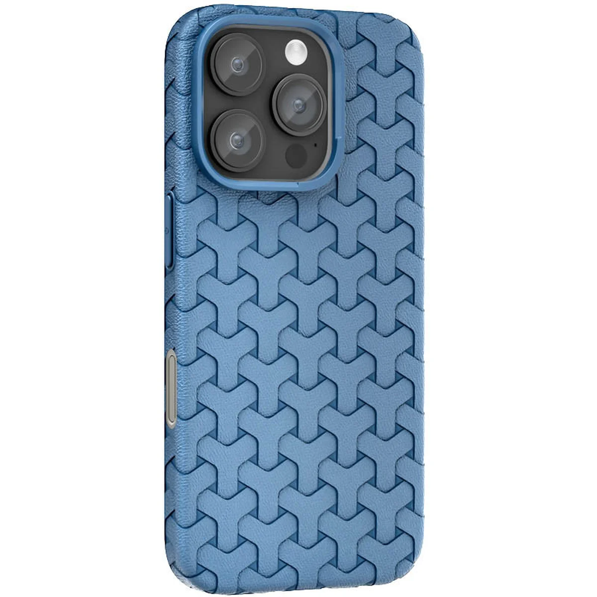 Чехол TPU Weaving для Apple iPhone 16 Pro Max (6.9") Blue