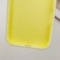 Чехол Silicone Case Full Protective (AA) для Apple iPhone 16 Pro Max (6.9") Желтый / Mellow Yellow