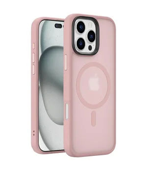 Чехол Ummi Colorful with MagSafe для Apple iPhone 16 Pro Max (6.9") Розовый / Pink