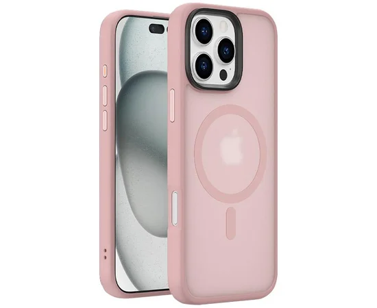 Чехол Ummi Colorful with MagSafe для Apple iPhone 16 Pro Max (6.9") Розовый / Pink