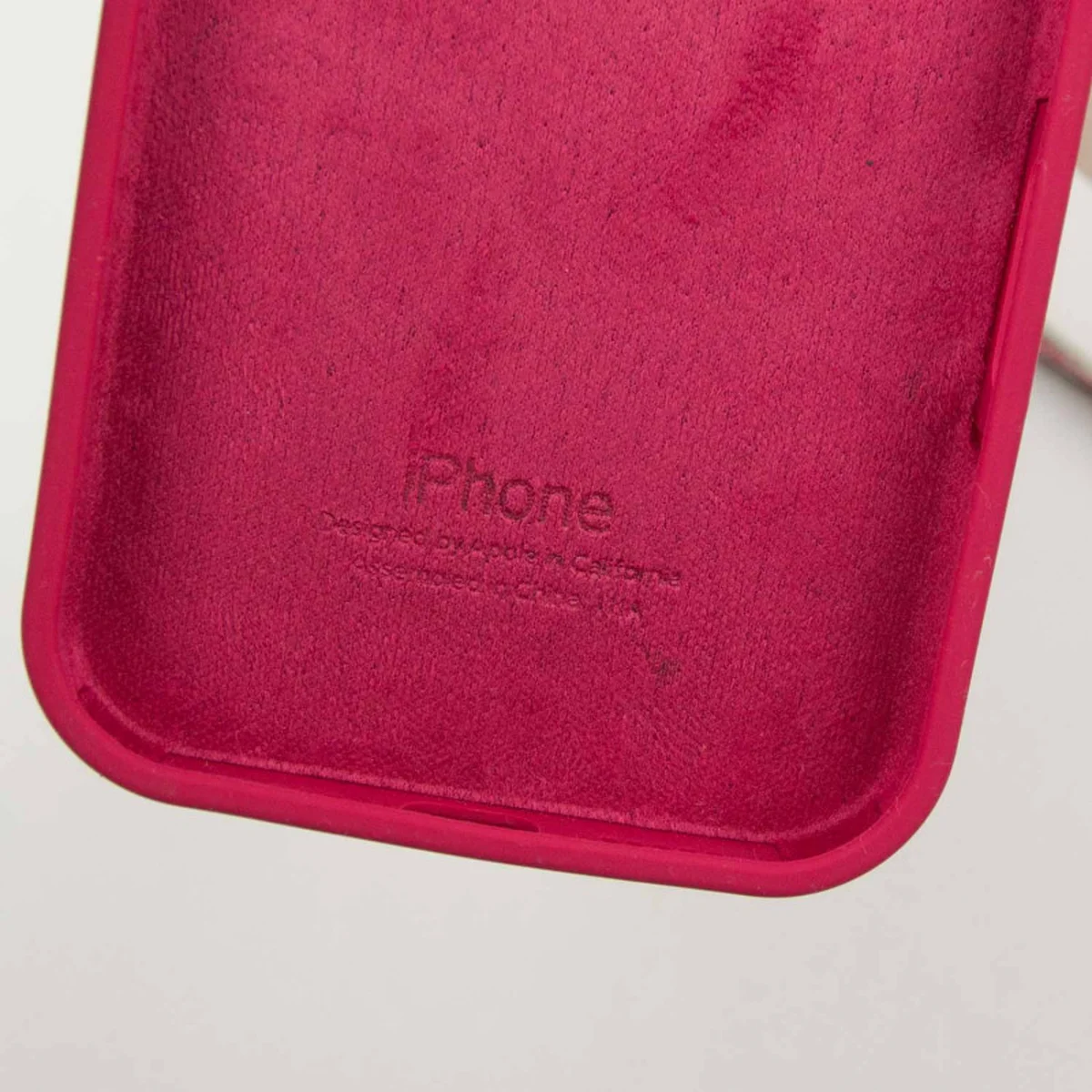 Чехол Silicone Case Full Protective (AA) для Apple iPhone 16 Pro Max (6.9") Красный / Rose Red