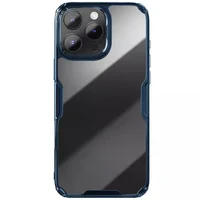 TPU чехол Nillkin Nature Pro Series для Apple iPhone 16 Pro Max (6.9") Синий (прозрачный)