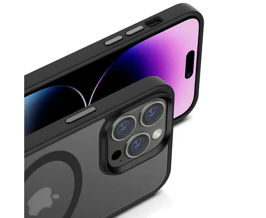 Чехол Ummi Colorful with MagSafe для Apple iPhone 16 Pro Max (6.9") Черный / Black