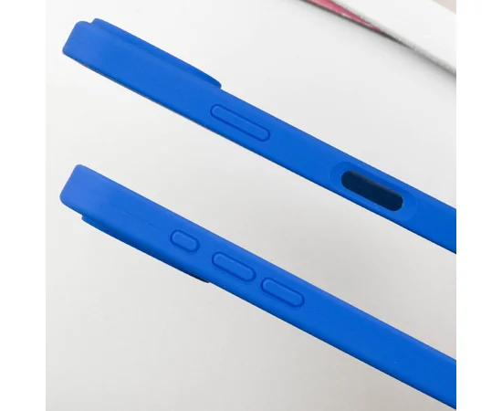 Чохол Silicone Case Full Protective (AA) для Apple iPhone 16 Pro Max (6.9") Синій / Capri Blue