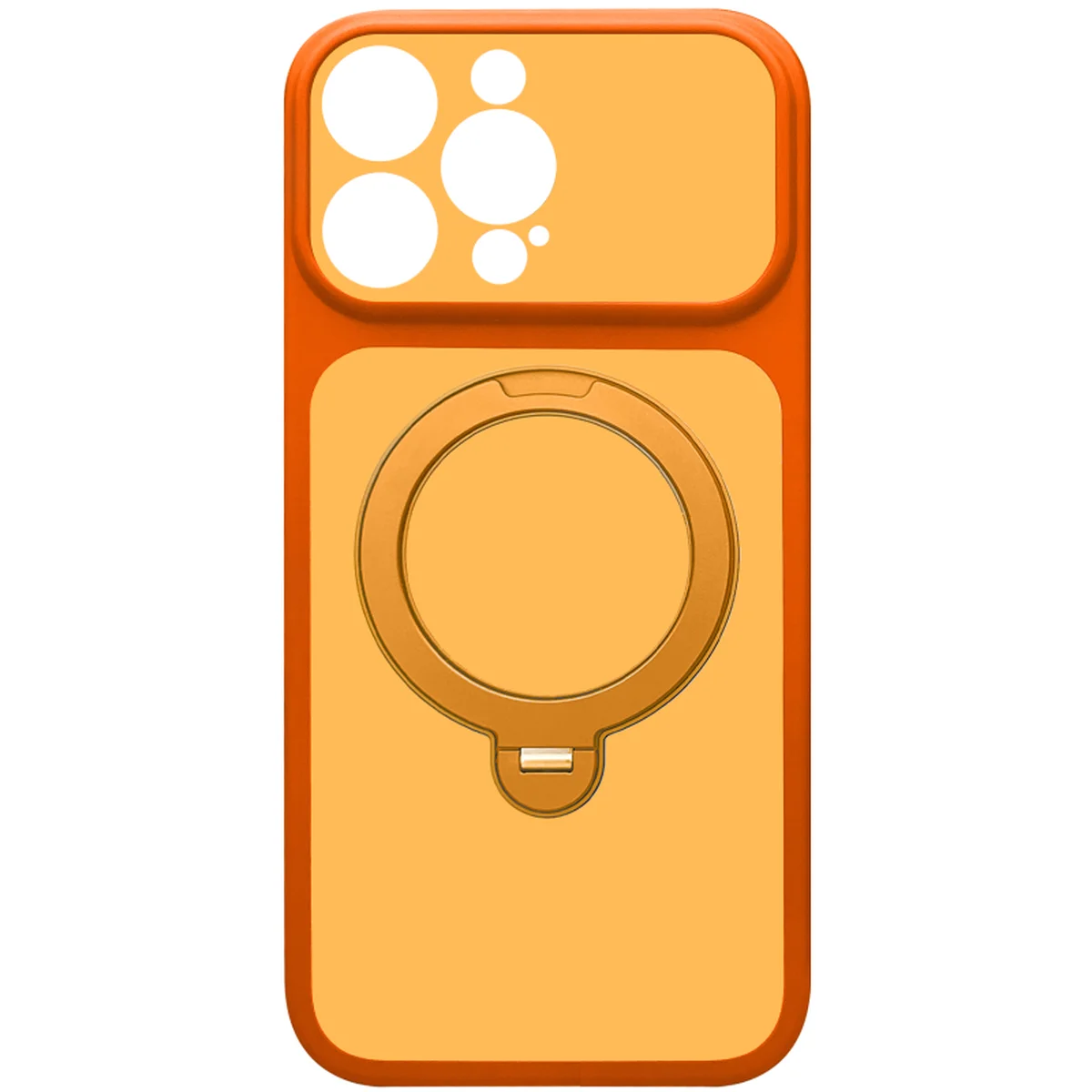 Чехол Ummi Full Camera with MagSafe HQ Ring для Apple iPhone 16 Pro Max (6.9") Orange