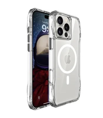 Чехол TPU Space Octagon with MagSafe для Apple iPhone 16 Pro Max (6.9") Clear